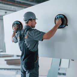Elektrische Vacuüm Zuignappen voor Glas - Set van 2, 200 mm, LCD-Display, Max. Belastbaarheid 270 kg — thumbnail 4