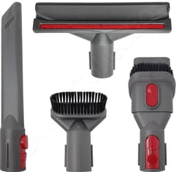 Borstel accessoire zuigmond set - borstels accessoires zuigmonden set 4 delig - geschikt voor Dyson V7 V8 V10 V11 V15 sv10 sv11 sv12 sv14 sv16 sv17 sv22 — thumbnail 1