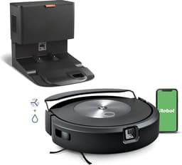iRobot Roomba Combo j7+ (C7558) Robotstofzuiger met Dweilfunctie – Automatisch leegstation - Slimme Objectdetectie & Vermijding – Dual Cleaning Technologie – Compatibel met Alexa & Google Assistant – Precisienavigatie met Intelligente Kaartweergave — thumbnail 1