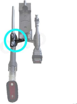 OWO wandhouder uitbreider geschikt voor Dyson DC30, DC31, DC34, DC35, DC43H, DC45 DC59, DC61, DC62, V6 wandhouders — thumbnail 2