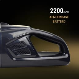 AG360 Handstofzuiger Zwart Kruimeldief - Stil - Snoerloos - Extreem Krachtige Kruimelzuiger Draadloos - Waterzuigend - 100W Krachtige Zuigkracht - Voor Thuis & Auto - HEPA filter - Compact - Geschikt voor Huisdierharen — thumbnail 5