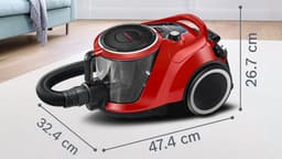 Bosch Serie 6 ProAnimal Cilinderstofzuiger 750 W Zakloos met Turboborstel — thumbnail 2