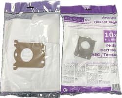 Stofzuigerzakken geschikt voor Philips FC8130 - FC8139 - Microvezel - Alternatief voor S-Bag - 10 Stuks - Hoge Filtratie