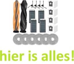 accessoires compatibel met Dreame X50 - X50 ULTRA - L50 PRO ULTRA - L40s PRO ULTRA- filters - moppen - borstels - zakken - Hoogwaardige vervanging — thumbnail 1