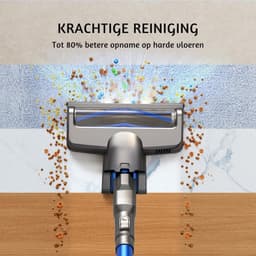 Draadloze Steelstofzuiger - 30 min Gebruik - LED Display - Zelfstaand Design - Voor Tapijt & Harde Vloeren - Lichtgewicht & Handzaam - Stil & Krachtig - Duurzaam & Efficiënt - Praktisch & Stijlvol — thumbnail 2