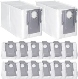 14x Vervangende Stofzakken – Geschikt voor Roborock Q Revo, Q Revo Pro, Q Revo MaxV, Q Revo S, Q Revo Master, S8 MaxV Ultra & S8 Max Ultra – 2,7L Grote Capaciteit – Accessoires & Onderdelen voor Robotstofzuigers. — thumbnail 4