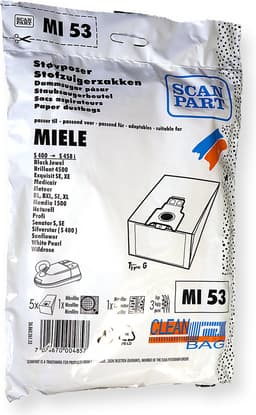 scanpart - stofzuigerzak - geschikt voor MIELE - MI53 - Type G — thumbnail 1