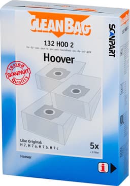 Hoover H7+ Stofzuigerzakken origineel 5 stuks — thumbnail 1