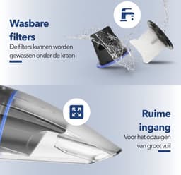 Hepa Filters MooSoo M4 Kruimelzuiger 2X Filter — thumbnail 2