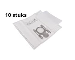 Geschikt voor BOSCH. 10 stuks. Stofzuigerzakken voor BSGL30000-39999, BSGL50000-59999, + uni motorbeschermingsfilter. COVAKO merk