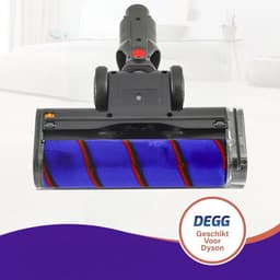 DEGG - Parketborstel + Stofzuiger Buis (rood) - Geschikt voor Dyson V10, V11, V15, V7 en V8 - Premium Kwaliteit — thumbnail 3
