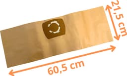 Stofzuigerzak geschikt voor Stanley [Set 10] Stofzakken compatibel met Stanley SXVC35PTDE — thumbnail 5
