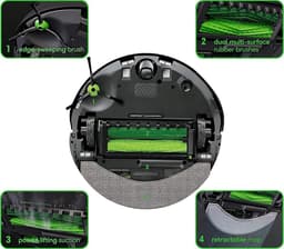 Geschikt voor Geschikt voor iRobot Roomba Combo j7+/Plus filter hoofdborstel accessoire J7 zijborstel verbruiksartikelenset — thumbnail 3