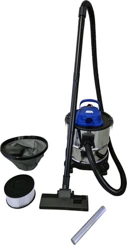 Borg Alleszuiger - Aszuiger - Bouwstofzuiger - BBQ zuiger - RVS zuiger - 2000 watt — thumbnail 1