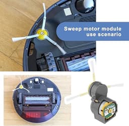 Geschikt voor De motormodule voor de zijborstel is compatibel met vervangende onderdelen voor de volledige serie robotstofzuigers van IRobot Roomba500 600 700 800. — thumbnail 4