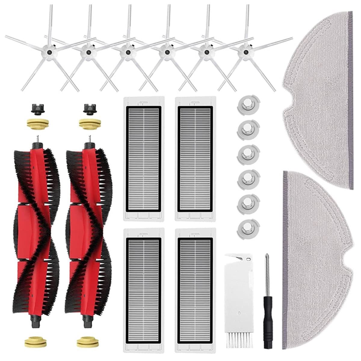 Accessoires 22 onderdelen Geschik voor Xiaomi Roborock S5 Max/S50/S51/S55/S5/S60 — afbeelding 1