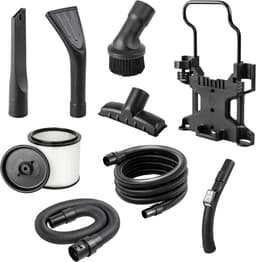 Tapijtreiniger - Tapijtwassers - Nat-Droogstofzuigers - Multifunctionele Stofzuiger - met Accessoires - Blaasfunctie - Stopcontact - voor Huis - Garage - Auto - Tapijt - 1500W - 18L - Blauw — thumbnail 5