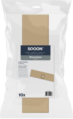 SQOON® Stofzuigerzakken Geschikt voor Nilfisk / Electrolux E22 GD 930 - Papier - 10 Stuks — thumbnail 2