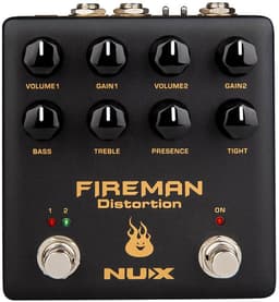 NUX NDS-5 analoge dubbele effect pedaal distortion FIREMAN — thumbnail 3