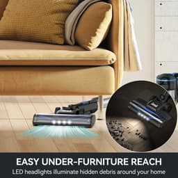Mylucinda® Steelstofzuiger Draadloos 6-in-1 - Oplaadbaar Lichtgewicht Stofzuiger - Voor Huishoudelijke Reiniging - Zwart/Blauw — thumbnail 5