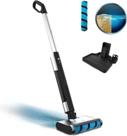 Elektrische Vloermop FreeGo Wash 40W - Autonomie 30 mins - Wet Jalisco - 420 ml Schoon Water - 150 ml Vuil Water - Automatische Verstuiver - Autoreinigende Basis — thumbnail 1