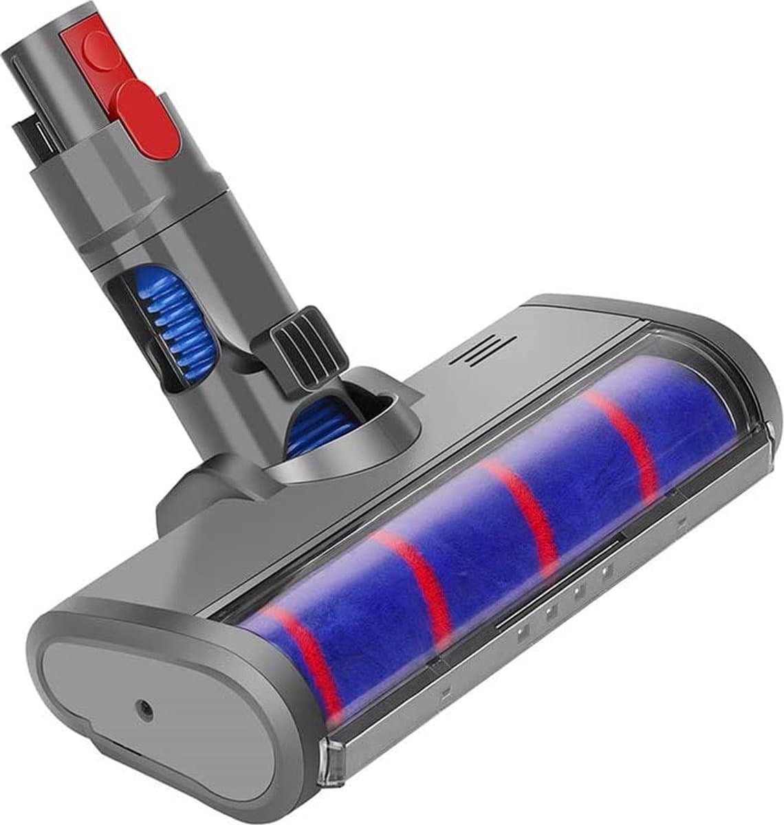 Zuigmond met zachte roller geschikt voor Dyson V7 / V8 / V10 / V11 en V15 Series Steelstofzuigers – met LED Licht — afbeelding 1