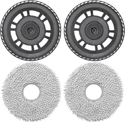 Vervangende dweilkoppen met standaard voor Dreame L10 Ultra/X40/X30/S30 – Accessoirekit voor robotstofzuigers — thumbnail 1