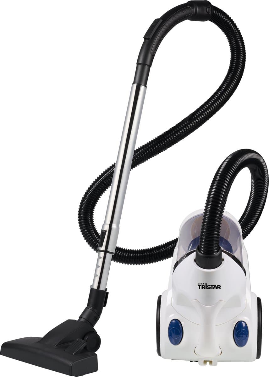 Tristar Stofzuiger zonder zak - SZ-4116 - 2L stofreservoir - Actieradius 6 m - Incl. 2 opzetstukken - Wit — afbeelding 1