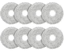 8 stuks schoonmaakdoeken voor Ecovacs Deebot T50 Omni/T50 Pro Omni/T30/T20/X2/X1 serie, spin reinigingspads - PromoHome