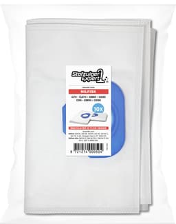 10x Stofzuigerzakken geschikt voor Nilfisk GM80, GM90, GS80, GS90, GD90, GA70, G90 etc. - Hoge Kwaliteit stofzuigerzakken — thumbnail 2