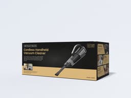 Home Vibes® Kruimeldief Snoerloos - Krachtige 90W Handstofzuiger - Mini Auto Stofzuiger - Kruimelzuiger - 2 Snelheden - HEPA Filter - <75Db - Metallic Grijs — thumbnail 2