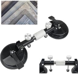 Vacuümzuignap Deuktrekker - Tegel Lifter - Materiaal Hanteren - Aluminium Heavy Duty - 44 x 17 x 13.4 cm - Zilver — thumbnail 2