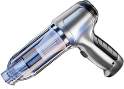 Draadloze Autostofzuiger - Handheld Kruimeldief - Auto Interieur Reinigen - Krachtige Zuigkracht 95000PA - 500 Gram - Grijs — thumbnail 1