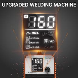 Inverter Lasapparaat - 2-in-1 Lasser - Metaal Bewerken - Ultra Compact - 2.7 kg - Zwart — thumbnail 4