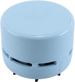 Mini Stofzuiger - Bureau Reiniger - Desktop Schoonmaken - Gerichte Sproeiers - 80 x 60 mm - Blauw — thumbnail 1