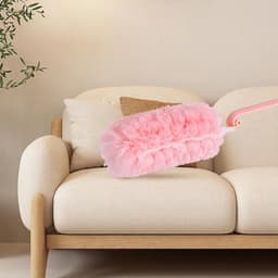 Kleine Plumeau - Stofverwijderaar Inklapbaar - Huis Reinigen - Verstelbare Kop - 36 cm - Roze — thumbnail 5