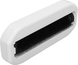 Kruimelveger Herbruikbaar - Handveger Afval - Tafel Schoonmaken - Ingebouwde Opslag - 21 cm Lang - Grijs — thumbnail 4