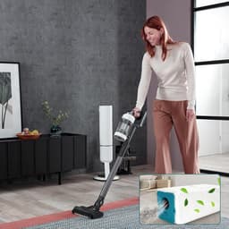 5 Stuks Stofzuigerzakken -VCA-ADB95 Stofzuiger Filter Zakken - Stofzakken - Stofzuiger Vuil Verwijdering Tas -voor Samsung Bespoke Jet VCA-ADB95 Clean Station VS20A95923W reserveonderdelen — thumbnail 3
