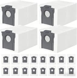 20 stuks stofzakken- compatibel met Dreame L10/L10s/L20/X20/X30/X40/X50/L40/L50 Ultra- Mova P10/E30/P50/V50 Ultra- 3,2 l grote capaciteit- 4-laagse filterstructuur- voor Dreame stofzuigerzakken — thumbnail 1