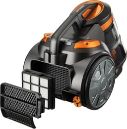 Cilinderstofzuiger - Stofzuiger - Snel Huis Schoonmaken - Motor met Hoog Rendement - 35 Liter - Zwart Geel — thumbnail 2