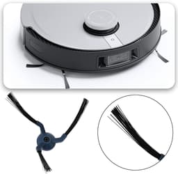 10x Vervangende Zijborstels voor EUFY X10 Pro Omni Robotstofzuiger - Efficiënte Accessoires — thumbnail 3