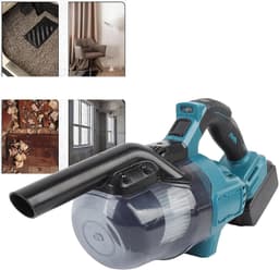 Draadloze Stofzuiger - Handstofzuiger Krachtig - Huishouden Schoonmaken - Werkt met 18V batterij - 700 Ml Stofbak - Zwart — thumbnail 2