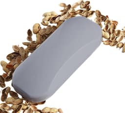 Tafelkruimelverzamelaar - Handborstel Kruimels - Snel Aanrecht Schoon - Zachte Beschermende Borstels - 19.8 cm Lengte - Grijs — thumbnail 1