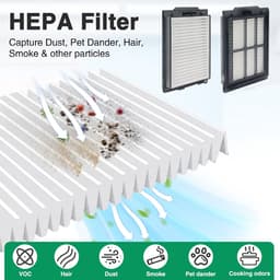19stuks - Geschikt voor iRobot Roomba Plus 505/405/507 Combo Robotstofzuiger: 1 hoofdborstel - 4 stofzakken - 4 zijborstels - 2 HEPA- filters - 6 dweilen - 1 geel reinigingsborstel en 1 blauw reinigingsborstel — thumbnail 3