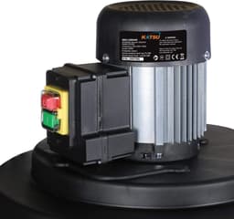 Stofafzuiger - Houtstofcollector - Werkplaats Reinigen - 550W Motor - 65 Liter Zak - Grijs — thumbnail 3