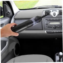 Draagbare Autostofzuiger - Handstofzuiger Auto - Snelle Auto Reiniging - Nat en Droog Gebruik - 27 cm Lengte - Zwart — thumbnail 2