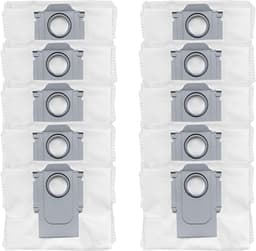 10 Stuks Stofzakken voor Roborock S8+/S8 Pro Ultra/S7 MaxV Ultra/Q7 M5+/L5+/Max+/Q8 Max+/Q5 Pro+/Q5 Max+/Q10 S5+/X5+ Stofzuiger -Reservezak - Accessoires - Stofzuigerzakken — thumbnail 1