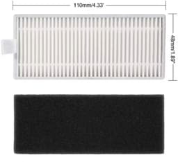 10 stuks - inclusief 4 filters, 4 randveegborstels, 1 Hoofdborstel en 1 hoofdrolborstel - Voor Eufy RoboVac 11S, RoboVac 12, RoboVac 15C, RoboVac 30, RoboVac 30C, RoboVac 35C - Vervangingsonderdelen — thumbnail 2
