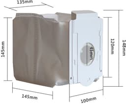 6 stuks - Geschikt voor Geschikt voor Samsung VCA-SAE903 、VCA-ADB90 、AA Jet 70+ stofzakken - stofzuigerzakken - accessoireset — thumbnail 3