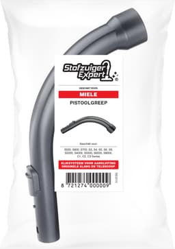 Handgreep geschikt voor Miele - Past op o.a. C1, C2, S2000, S4000, S5000, S6000, S8000, S2, S4, S5, S6 en S8 series - Pistoolgreep van hoge kwaliteit - Simpel zelf uw greep vervangen van uw stofzuiger! — thumbnail 5